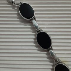 Bracelet - Silver - Onyx