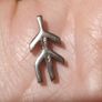 Sterling Silver Rune Pendant Image 4
