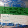 Honda CB125 S Throttle Cable 76-82 Image 2