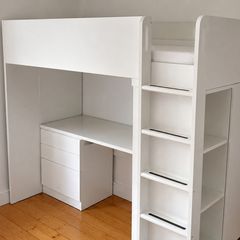 IKEA SMASTAD Loft Bed with Desk, Drawers & Storage