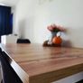 Dining Table - Extendable - Oak & White Image 3