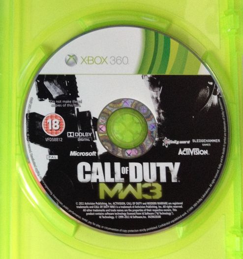 Call Of Duty: Modern Warfare 3 [2011] (Xbox 360 Game)
