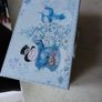 Christmas  Storage/Gift Box With Lid. S.9" x 7". NEW. Image 2