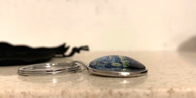 Van Gogh Keyring