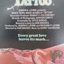 "TATTOO" Pre Cert  Vintage Video Cassette Tape PAL 1980 (SUPER RARE) Certificate x Image 6
