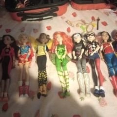 12 inch large dc girls doll bundle
