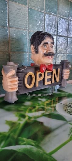 Open/Closed Shop Barber Sign