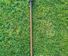 Vintage Turton Lansdowne Folding Shooting Stick Seat Cane