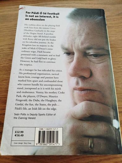 Paidi The Life of Gaelic Football Legend Paidi O Se (Sean Potts)