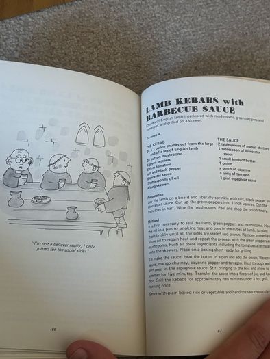 Vintage The Secrets of the Hungry Monk: A Cookery Book