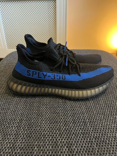 Black & Blue Yeezys