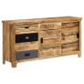 Sideboard Solid Mango Wood 160x40x80 cm Image 9