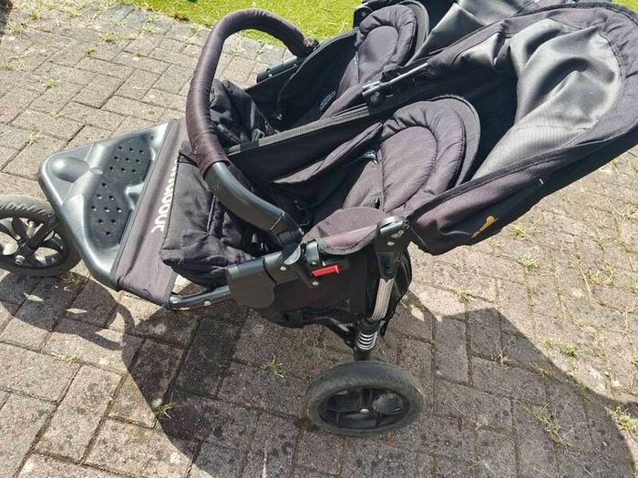 out and about double buggy