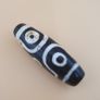 Vintage Himalayan 6 Eyes Tibetan Agate Dzi Bead Amulet Image 6