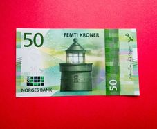 NORWAY  . 50  Kroner  2017    Pick  53. ( Uncirculated )