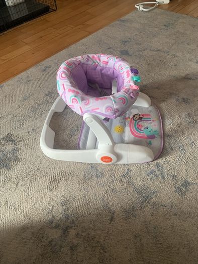 Bright Starts Wild Wiggles Learn-to-Sit Activity Floor Seat