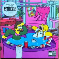 White Girl Wasted - White Girl Wasted Instrumentals (LP, Ltd, Num, Lenticular cover