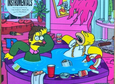 White Girl Wasted - White Girl Wasted Instrumentals (LP, Ltd, Num, Lenticular cover