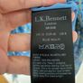 Designer brand LK Bennett silk dress IN PERFECT CONDITION Image 2