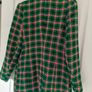 River Island Pink & Green Tweed Double-Breasted Blazer size 10 Image 2