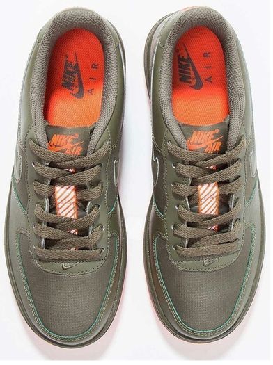 Nike Air Force 1 LV8 PRM Olive Green Orange UK4.5 Brand New and Unworn