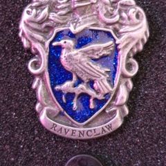 Harry Potter, ravenclaw, pin back badge.