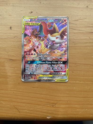 pokemon charizard & braixen GX