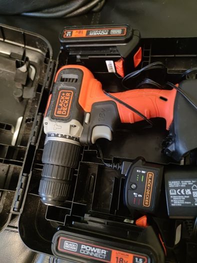 black and Decker cordless hammer drill