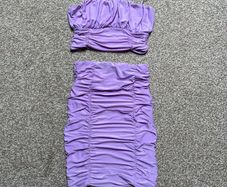 Ladies dress skirt top set Love Lisa uk8