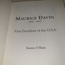 First President of the GAA MAURICE DAVIN Gaa Book For Sale Here Image 3