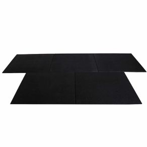 Heavy Duty 20mm Thick Rubber Gym Floor Mats 1m X1m Commercial Grade