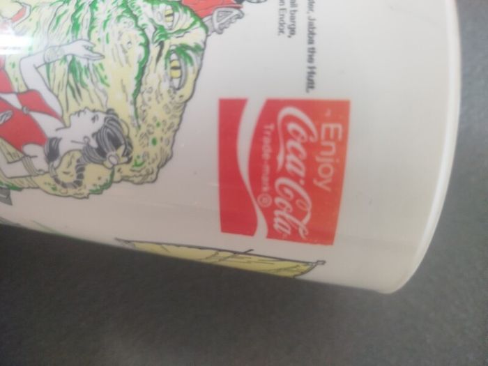 Vintage 1983 Star Wars "Return of the Jedi" Coca-Cola Plastic Cups - Unused Deadstock (Lot of 29)
