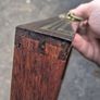Regency Rosewood Box With Brass Inlay Image 9