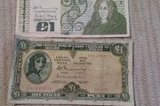 Notes Four Eire Banknotes