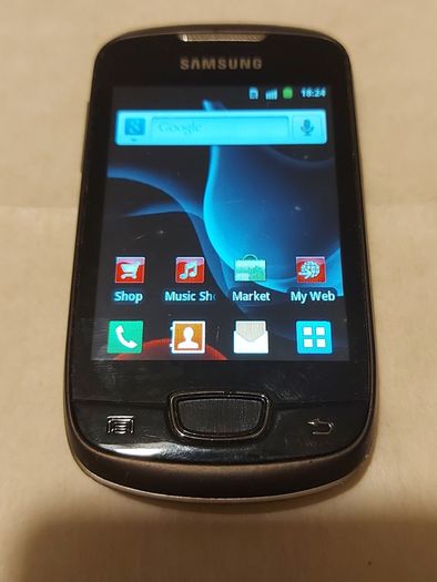 Samsung Galaxy Mini, Model No. GT-S5570, in excellent working condition