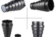 Strobe Light Snoot Honeycomb Grid 5pcs Color Filter for Bowens