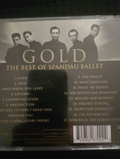 Spandau Ballet - Gold. The Very Best Of.