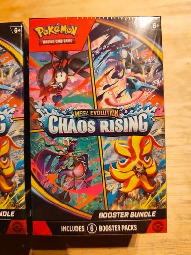 Pokemon Tcg Mega Evolution Chaos Rising booster bundle X2