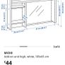 Ikea micke desk extension add on unit Image 3