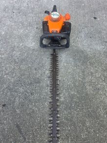 stihl blower and Tenaka hedge trimmer