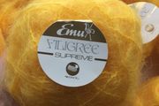 Luxury mohair in sunny yellow shade