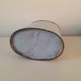 Antique Enamelware Graniteware Flask Image 7