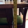 Solid Oak Dining Table & 4 Chairs Image 8