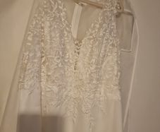 wedding dress.