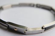 Magnetic Therapy Stainless Steel  Bangle  Bracelet 8,5" long