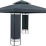 Luxury  Gazebo  3 x 3 m Metal Water-Repellent Image 2