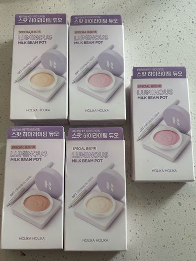 Holika holika beam highlighters 1 to 5 shades new full size