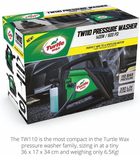 Multi-Purpose High-Pressure Washer | Compact Car and Home Cleaner with Power Jet Hose and Nozzle, 1400W