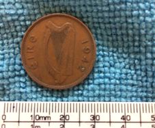 Irish half penny 1942