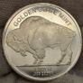 Golden State Mint 1 Troy Oz .999 Fine Silver Coin Buffalo Indian Head Image 4